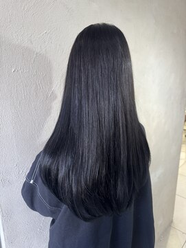 【YUCCA】大人可愛い20代30代40代/ブルーブラック