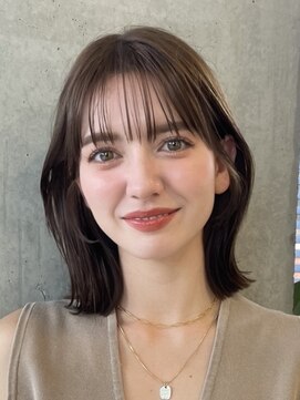 大人ボブくびれボブ結べる切りっぱなしボブレイヤーボブ