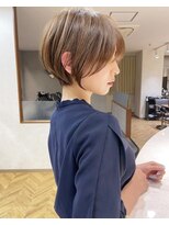 アスター 天神大名店(Aster)&nbsp;ショートボブ/ニュアンスカラー/グレージュ ツヤ髪スタイル