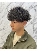 波巻きシャドーパーマ