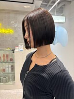 ローウェ 渋谷(Louwe) 美ラインボブ【渋谷美容室/渋谷ボブ】