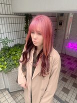 ビンナ(BINNA) かわいいピンクのアンブレラカラー