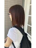 ケイリー(KAYLEE)&nbsp;【イルミナカラー】オレンジブラウン