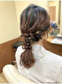 お呼ばれヘアアレンジ