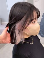 プネル 渋谷(PUNEL)&nbsp;渋谷 ホワイトラベンダー インナーカラー　ケアブリーチ