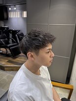 メンズデザイン シャビ(Men's design Shabbi)&nbsp;アップバングショートツイスト