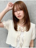 20代・30代_韓国_セミロング
