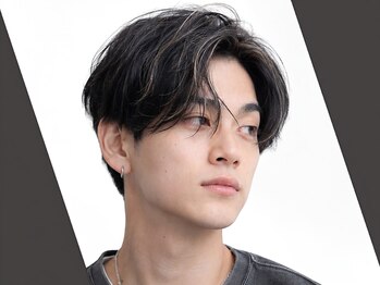 リベルテ 京橋(Liberte)の写真/メンズのスペシャリストが手がける<メッシュカラーで、ワンランク上のおしゃれ髪に【メンズ/ダウンパーマ】