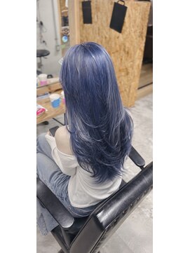 リット(lit) ブルーシルバー×レイヤー