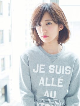 フローレント(florent) ラフに動くやわらかなボブ1