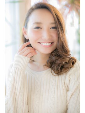 ヘアーショップ エヌアンドエー 幸手店(hairshop N&A) ミディアムカール