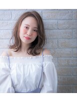 ソア 武蔵小杉(SOAR) 大人かわいい無造作カールとデザインカラー小顔ボブディ