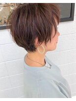 ヘアーワークスヴィクサス 諫早店(HAIR WORKS VIXUS)&nbsp;【VIXUS 持永早紀子】ニュアンスショート