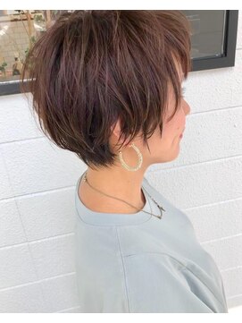 ヘアーワークスヴィクサス 諫早店(HAIR WORKS VIXUS) 【VIXUS 持永早紀子】ニュアンスショート