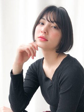 ルティア 池袋(Lutia) 艶感ボブスタイル