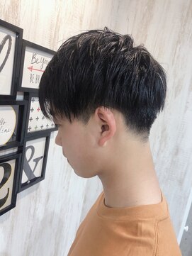 セプトヘア(sept hair) 2ブロックマッシュ