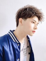 リップス 表参道店(LIPPS)&nbsp;ツーブロック　爽やか　アップバング　束感ショート　2ブロック