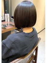 フルショウ アシヤ(FURUSHO ASHIYA)&nbsp;【FURUSHO】渡邊聖典　透明感のある丸みボブショート