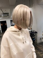 ケアブリーチでハイトーンカラー
