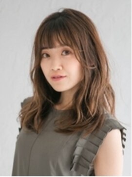 アース 鹿児島天文館店(HAIR&MAKE EARTH) ナチュラルカールミディ