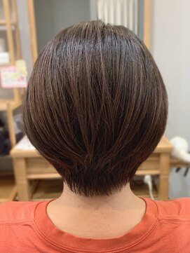 グラッシー センター北店(GLASSI) ★大人かわいい小顔マッシュショート★丸み