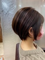 エルベ 千波店(elve) 大人可愛いショートスタイル