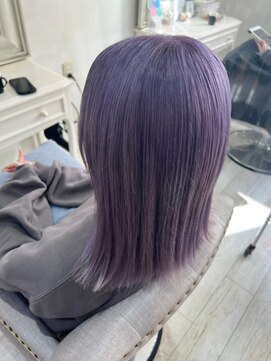 ナンバー ユアイロ 川崎(N° uairo) 【末安】涼しげなパープルカラー/川崎駅西口徒歩5分