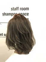 ヘアブランコブランコ 横浜(hair blanco_blanco)&nbsp;ボブルフ/艶ボルドー/こなれハイトーン/プレミアムカラー[横浜]