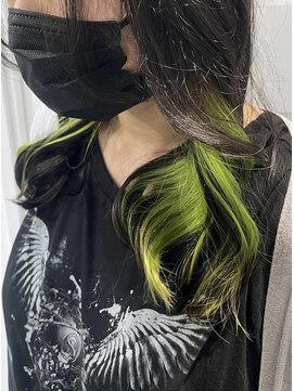 マティーナ ヘアー 池袋(Matina hair) 【インナー×蛍光カラー】20代30代40代