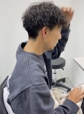波巻きパーマ