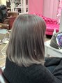 タマゾンスタジオトーキョー(Tamazon Studio Tokyo) カラーと一緒に髪質改善。ブリーチ毛でもokです