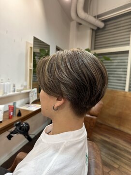 エアーフィール 千里丘店(airfeel) グレー系ハイライト