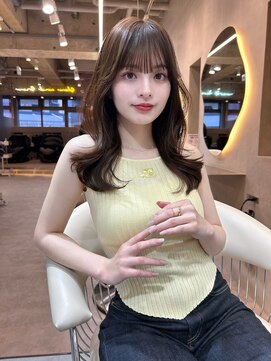 グロー 大宮(GLROW) 韓国　レイヤーカット　くびれヘア　顔周り　haruhi 大宮