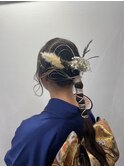 成人式ヘアセットまとめておしゃれに