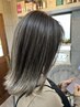 【湘南透髪】透明感カラー+似合わせカット+トリートメント￥13500→￥11000