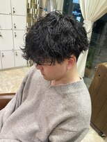 ネオリーブソラ 相模大野店(Neolive sola) メンズ波巻きスパイラルパーマ