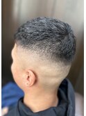 クロップ/濡れパン/フェード<理容室>[メンズ/眉毛/バーバー]