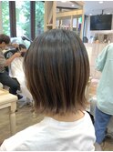前髪/アンブレラカラー/こなれミディ/イメチェン/鎌取/福原遼華