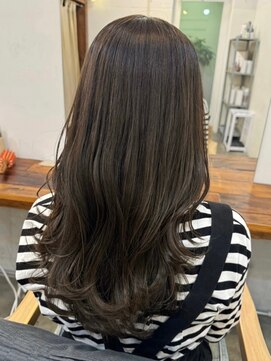 ファルベ(Farbe) 髪質改善/セミディ/シアーカラー/ダークアッシュ/魅力倍増カール