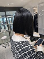 ロンドミラー 博多店(Lond Mirror)&nbsp;小顔に見せるヘア/ワンレン/ボブウルフ/ネビージュ/黒髪カタログ