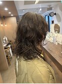 ウルフ、パーマ、ウルフパーマ【PiNo井上】