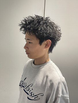 オンド(Onde) スパイキーショート×ピンパーマ