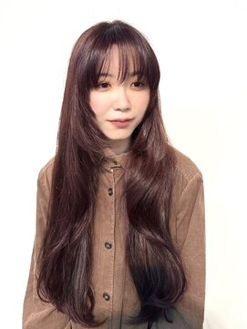 ポピイズ(POPPIES) ロングスタイル【ベリーピンク／フェイスレイヤー】