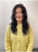 ロングふわふわパーマ