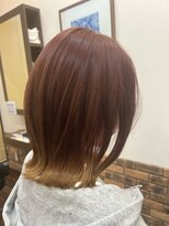 ヘアー ラヴワン 大間々(hair love One)&nbsp;襟カラー