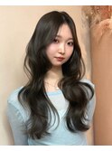 #82/くびれヘア/アプリコットオレンジ/夏のヘアアレンジ/表参道