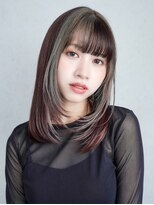 アルバム 銀座(ALBUM GINZA) ナチュラルクールフェイスフレーミングワンカール_F0908