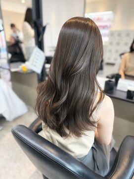 スティル カラン(STILL calin) ブリーチなしグレージュ/韓国ヘア/レイヤーカット