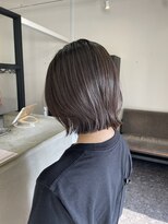 ヴィオラカラー(VIOLLA COLOR)&nbsp;切りっぱなしボブ×艶髪仕上げ