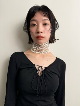 ヨハク 大阪梅田中崎町(yohaku) タッセルボブ　外はね